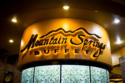 mountain springs buffet cliff castle casino